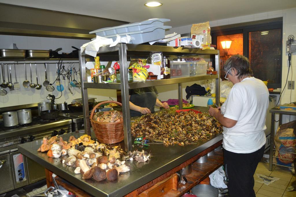 Hostal La Muntanya Castellar De N'Hug Buitenkant foto